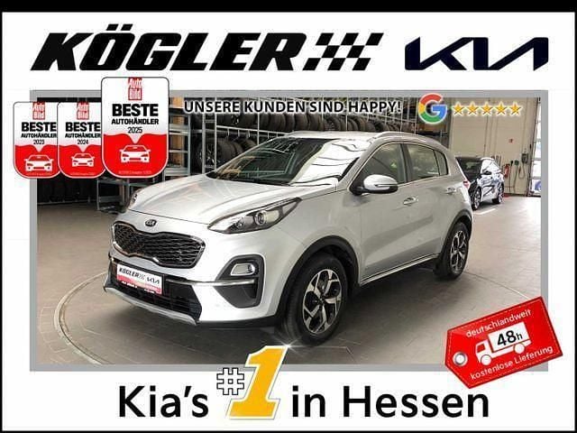 Silber Gebraucht 2021 Kia Sportage Vision SUV | 20.860 € (Superpreis) - Bild 1/3