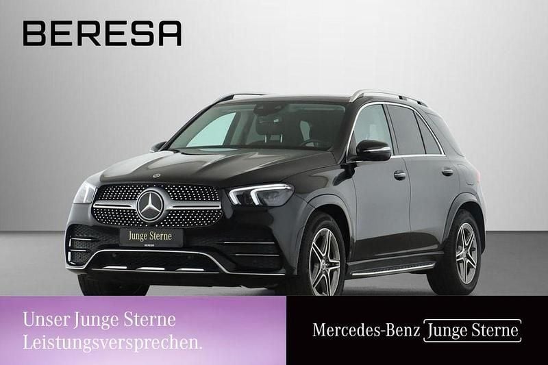 Schwarz Gebraucht 2022 Mercedes GLE350 AMG SUV | 63.985 € - Bild 1/3