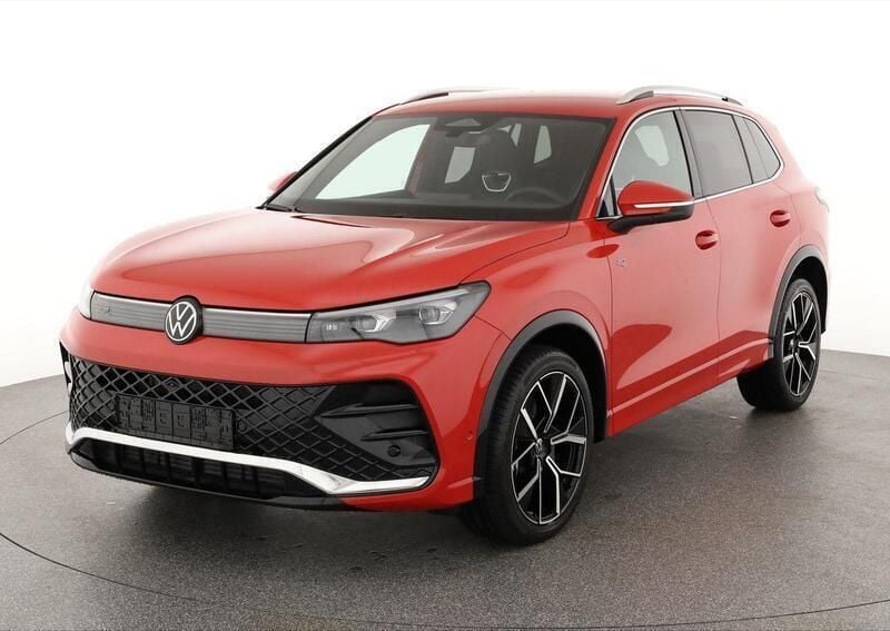 Persimmon red metallic Gebraucht 2024 VW Tiguan R-line SUV | 48.445 € (Etwas zu teuer) - Bild 1/4