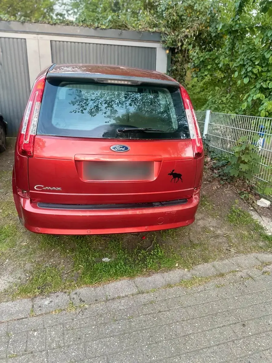 Second-hand Ford C-MAX 125 CP (91 kW) 2007 Roșu Monovolum