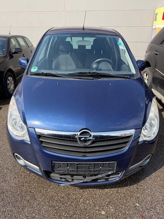 Gebraucht Opel Agila Edition 86 PS (63 kW) 2009 Blau Kleinwagen