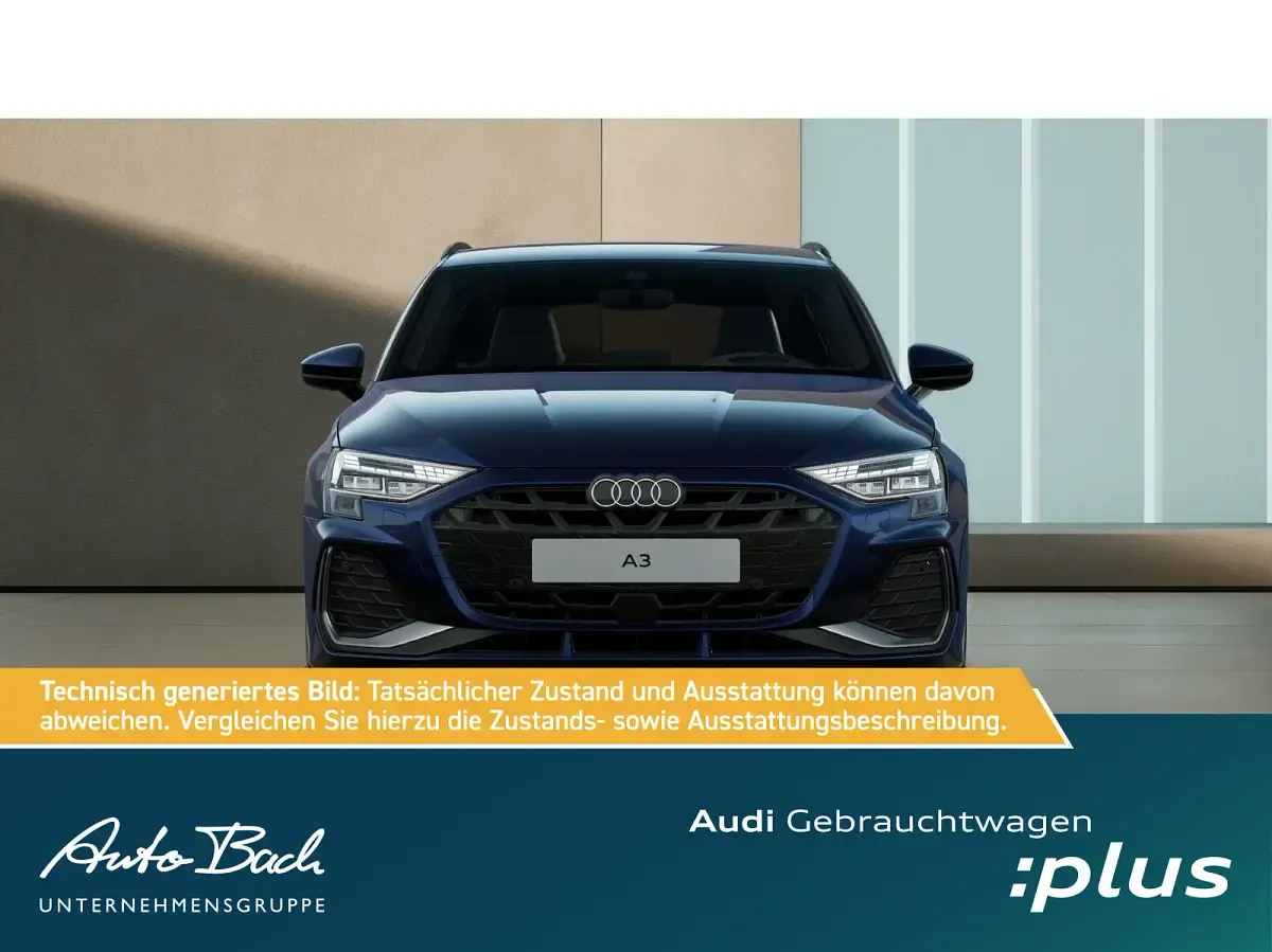 Gebraucht Audi A3 S-Line 116 PS (85 kW) 2025 Navarrablau metallic Limousine