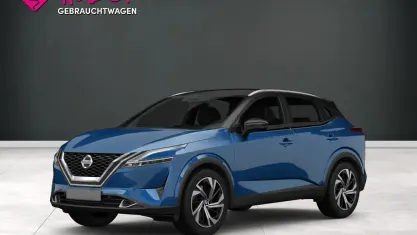 Używany Nissan Qashqai N-Connecta 158 KM (116 kW) 2022 Niebieski SUV