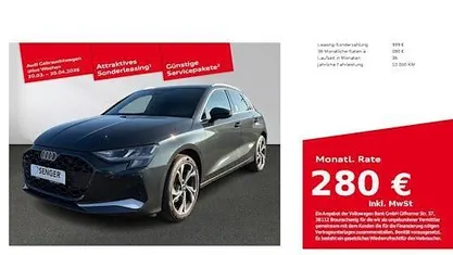 Gebraucht Audi A3 Advanced 116 PS (85 kW) 2025 Grau Limousine