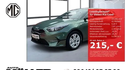 Grün Neu 2025 Kia Ceed Comfort Kleinwagen | 25.249 € (Fairer Preis)