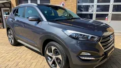 Grau Gebraucht 2018 Hyundai Tucson Premium SUV | 16.490 € (Guter Preis)