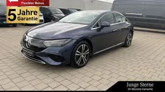 Lack sodalithblau Gebraucht 2024 Mercedes EQE300 Premium Limousine | 47.260 € (Fairer Preis)