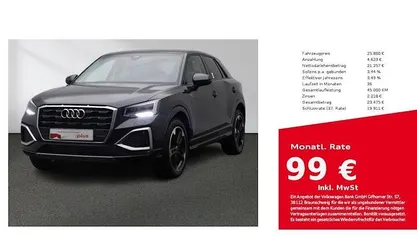 Grau Gebraucht 2024 Audi Q2 Advanced Plus SUV | 25.880 € (Fairer Preis)