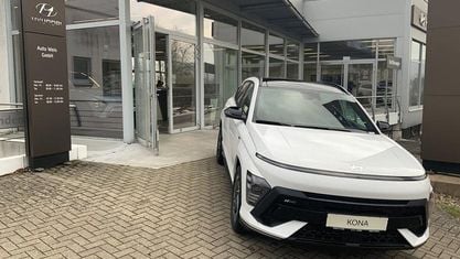 Gebraucht Hyundai Kona N Line 139 PS (102 kW) 2026 Atlas white SUV