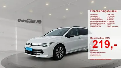 Gebraucht VW Golf VIII Goal 150 PS (110 kW) 2024 Oryxweiß perlmutteffekt Kombi