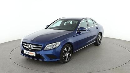 Gebraucht Mercedes C180 Avantgarde 156 PS (114 kW) 2020 Blau Limousine