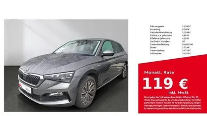Gebraucht Skoda Scala Tour 116 PS (85 kW) 2023 Graphitegrau Kleinwagen