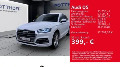 Gebraucht Audi Q5 Sport 299 PS (219 kW) 2020 Ibisweiß SUV