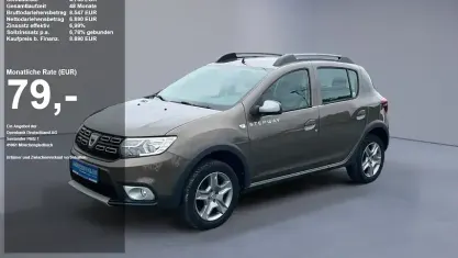 Gebraucht Dacia Sandero Stepway 90 PS (66 kW) 2018 Braun met Limousine