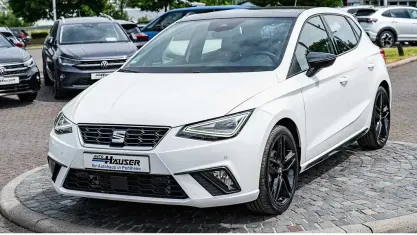 Gebraucht Seat Ibiza Black Edition 150 PS (110 kW) 2024 Weiss Kleinwagen