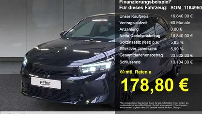 Lackierung schwarz perla nera/ Gebraucht 2024 Opel Corsa Kleinwagen | 15.940 € (Guter Preis)