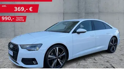 Używany Audi A6 Sport 204 KM (150 kW) 2023 Biały Sedan/Limuzyna