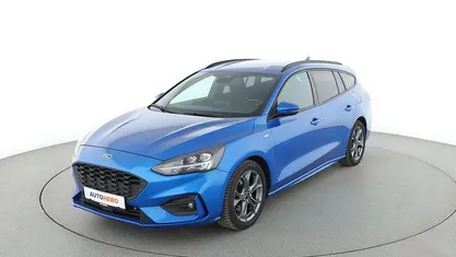 Brugt Ford Focus ST-Line 125 HK (91 kW) 2019 Blå Stationcar