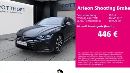 Gebraucht VW Arteon R-line 190 PS (139 kW) 2023 Deep black perleffekt Limousine