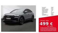Grau Gebraucht 2022 Audi Q4 Sportback e-tron SUV | 34.880 € (Fairer Preis)