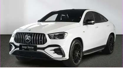 Używany Mercedes GLE53 AMG AMG 435 KM (319 kW) 2024 Biały Coupe