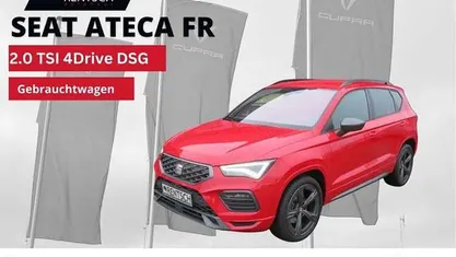 Rot Gebraucht 2021 Seat Ateca 4Drive SUV | 25.890 € (Fairer Preis)