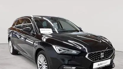 Gebraucht Seat Leon XCELLENCE 150 PS (110 kW) 2022 Midnight schwarz metallic Kombi