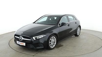 Używany Mercedes A180 Progressive 136 KM (100 kW) 2020 Czarny Sedan/Limuzyna