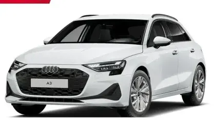 Gebraucht Audi A3 Ambiente 116 PS (85 kW) 2025 Gletscherweiß metallic Limousine