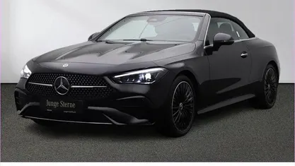 Schwarz Gebraucht 2024 Mercedes CLE200 AMG Cabrio | 51.270 € (Superpreis)