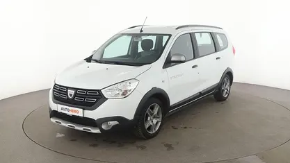 Gebraucht Dacia Lodgy Stepway 102 PS (75 kW) 2019 Weiß Van / Kleinbus