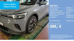 Grau Gebraucht 2022 VW ID.4 Pro Performance SUV | 28.780 € (Fairer Preis)
