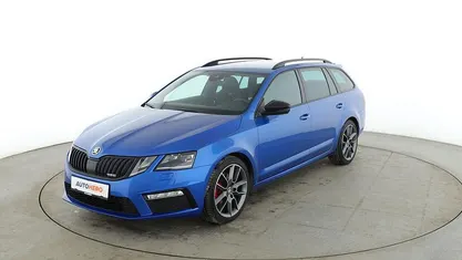 Gebraucht Skoda Octavia RS 184 PS (135 kW) 2020 Blau Kombi