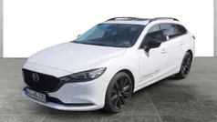 Weiß Gebraucht 2024 Mazda 6 Homura-Line Kombi | 35.490 € (Fairer Preis)