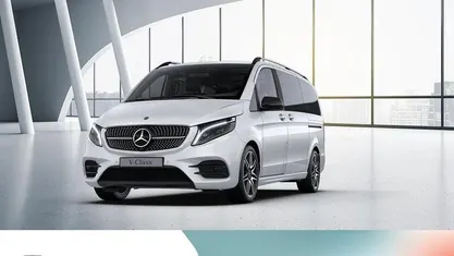Bergkristallweiß metallic Gebraucht 2022 Mercedes V220 AMG Van / Kleinbus | 46.990 € (Guter Preis)