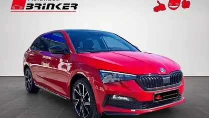 Gebraucht Skoda Scala Monte Carlo 150 PS (110 kW) 2021 Velvetrot metallic Kleinwagen