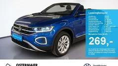 Ravennablau metallic Gebraucht 2024 VW T-Roc Cabriolet Style Cabrio | 25.350 € (Superpreis)