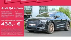 Gebraucht 2024 Audi Q4 Sportback e-tron S-Line SUV | 53.580 € (Superpreis)