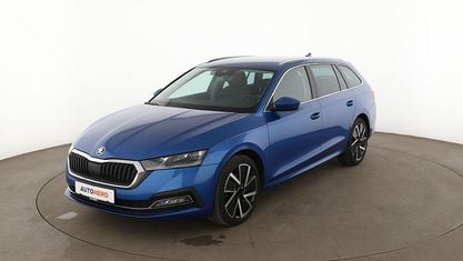 Brugt Skoda Octavia Style 150 HK (110 kW) 2020 Blå Stationcar