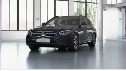 Usata Mercedes E300 Avantgarde 306 CV (225 kW) 2022 Nero Station wagon
