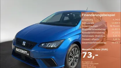 Gebraucht Seat Ibiza Style 116 PS (85 kW) 2024 Sapphire blau m Kleinwagen