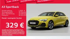 Pythongelb metallic Gebraucht 2025 Audi A3 S-Line Limousine | 33.678 € (Superpreis)