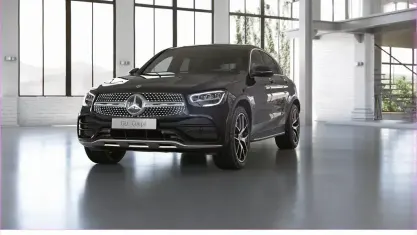 Gebraucht Mercedes GLC300 AMG 245 PS (180 kW) 2023 Lack obsidianschwarz SUV