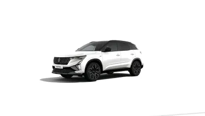 Neu Renault Austral Esprit Alpine 2025 Perlmuttweiß mit dach in black pearlschwarz (weiß) SUV