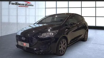 Obsidianschwarz (metallic) Gebraucht 2023 Ford Fiesta ST-Line X Kleinwagen | 21.440 € (Fairer Preis)