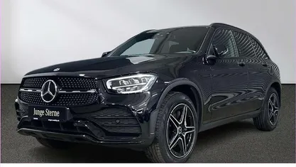 Lack obsidianschwarz met Gebraucht 2021 Mercedes GLC400d AMG SUV | 49.880 € (Fairer Preis)