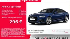 Navarrablau metallic Gebraucht 2024 Audi A5 Sportback S-Line Limousine | 44.600 € (Fairer Preis)