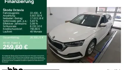 Gebraucht Skoda Octavia Style 116 PS (85 kW) 2023 Weiß Kombi