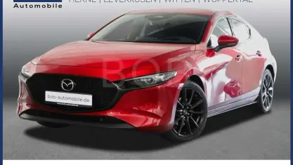 Gebraucht Mazda 3 Exclusive-Line 186 PS (136 kW) 2024 Soul red crystal (rot) (rot) Limousine
