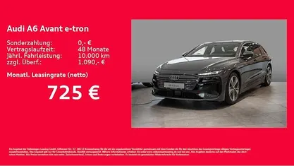 Grau Neu 2025 Audi A6 e-tron Ambiente Kombi | 75.950 € (Teuer)